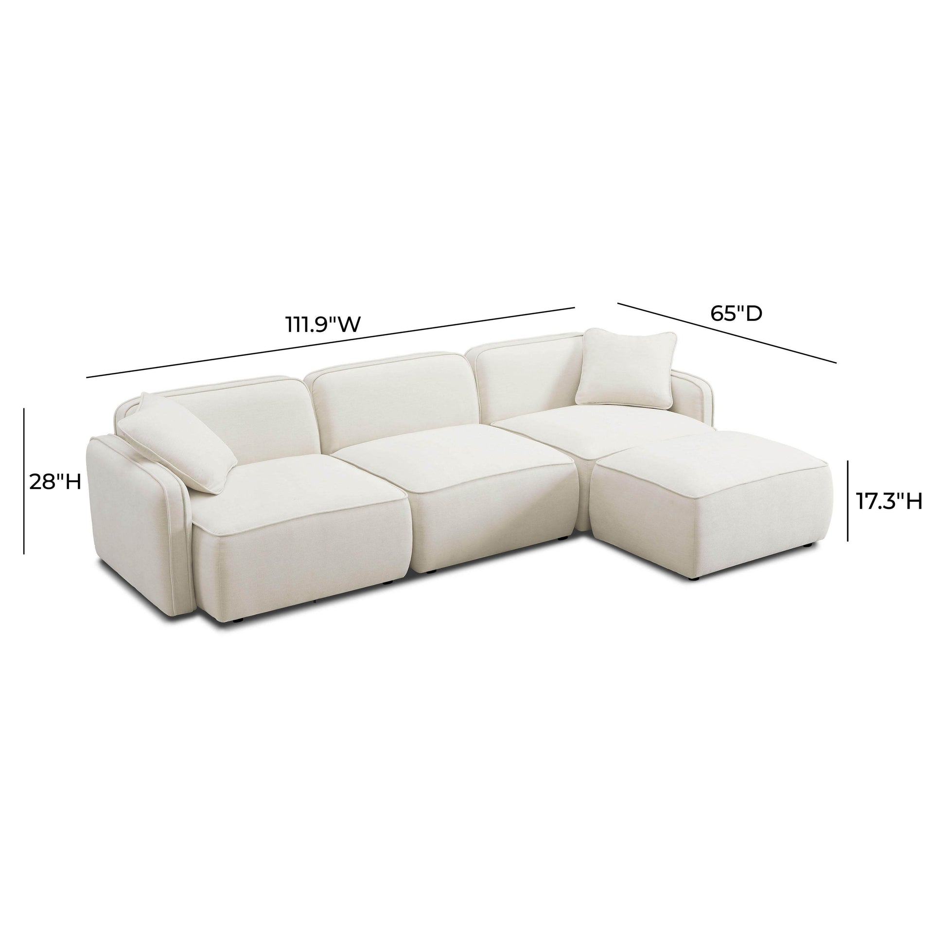 Travie Modular Sectional - Valyouweho