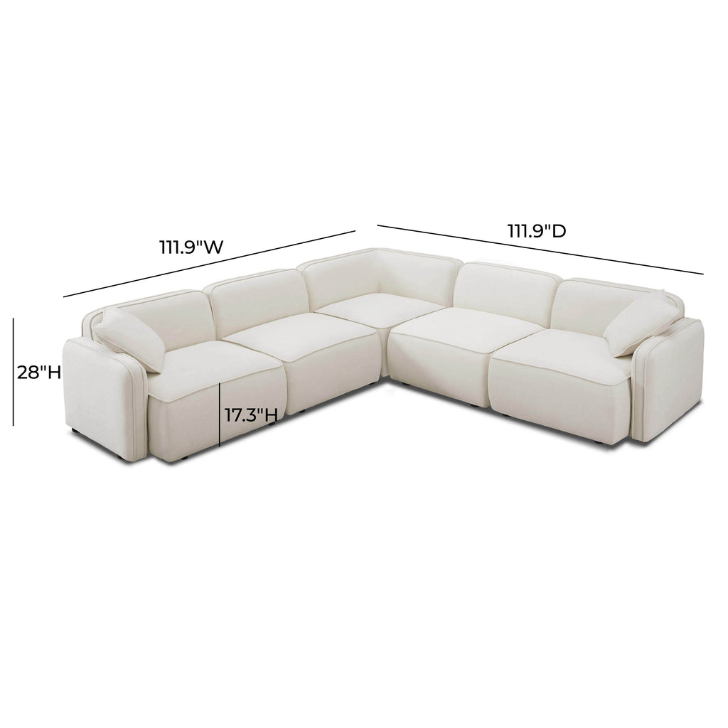 Travie Modular L-Sectional - Valyouweho