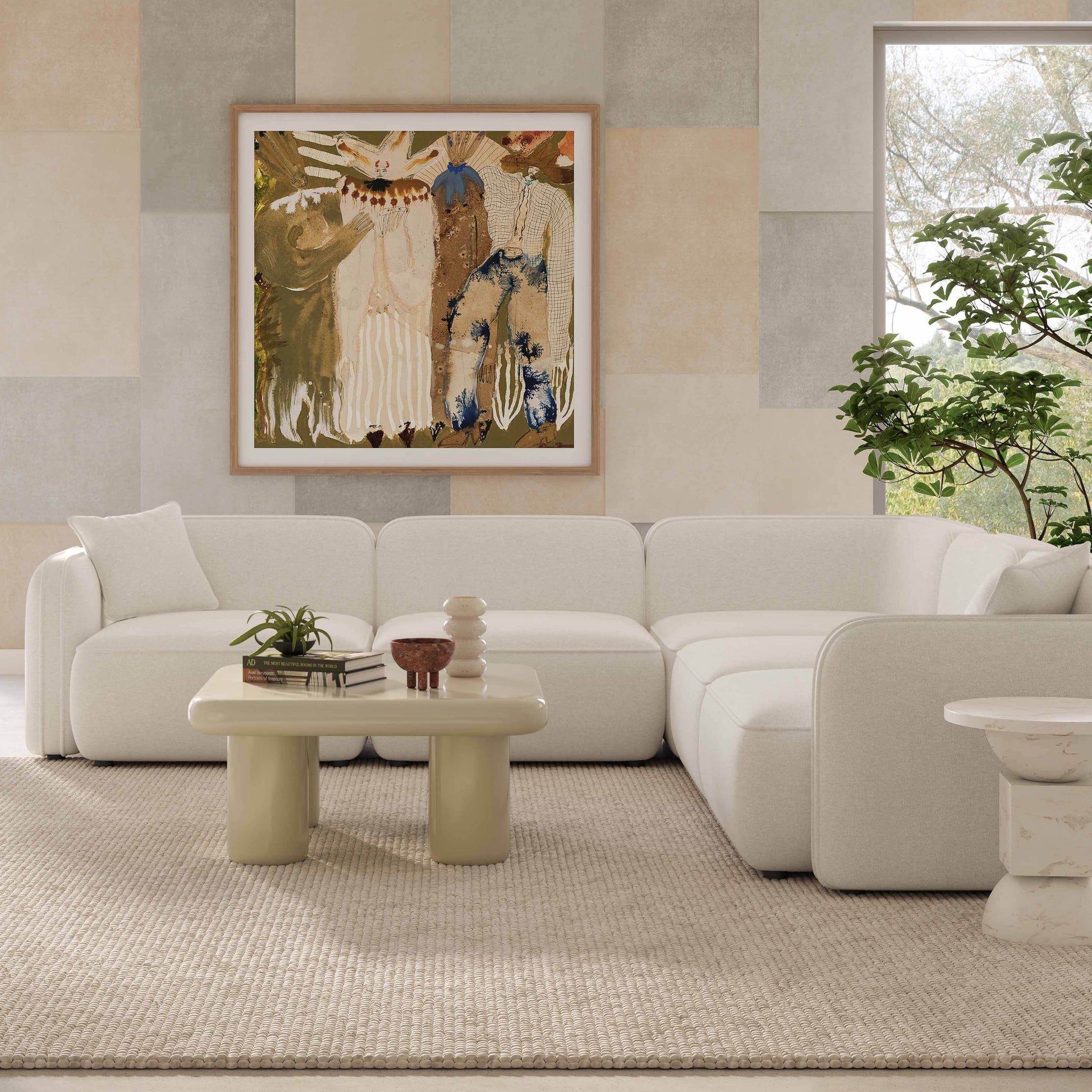 Travie Modular L-Sectional - Valyouweho