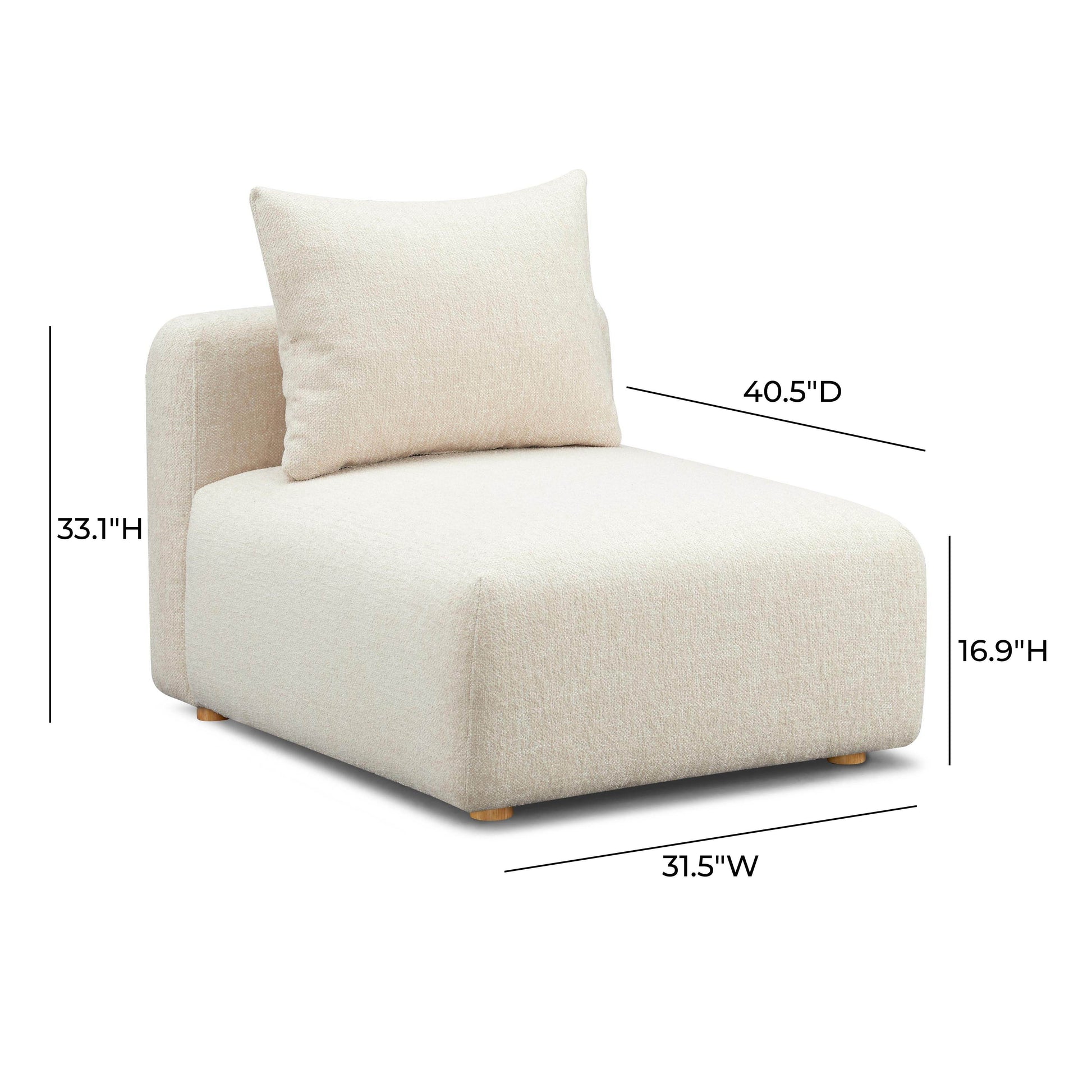 Hangover Armless Chair - Valyouweho