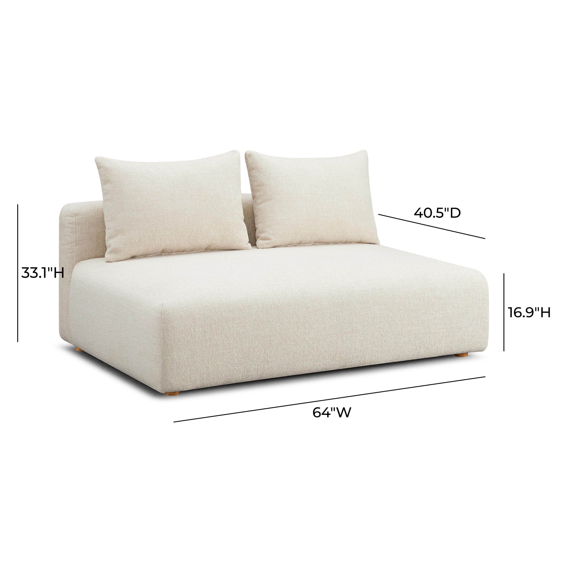 Hangover Modular Loveseat - Valyouweho