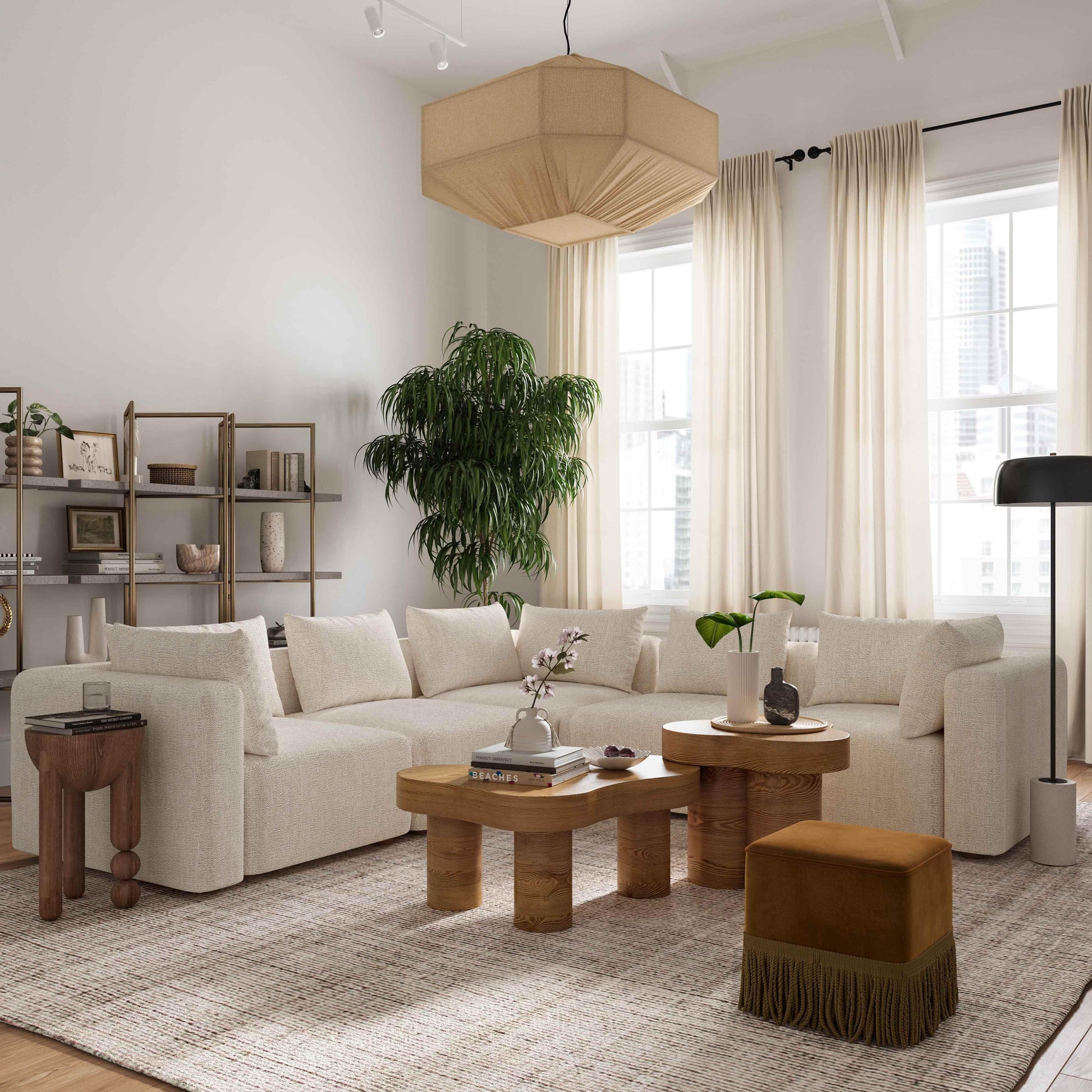 Hangover L-Sectional - Valyouweho