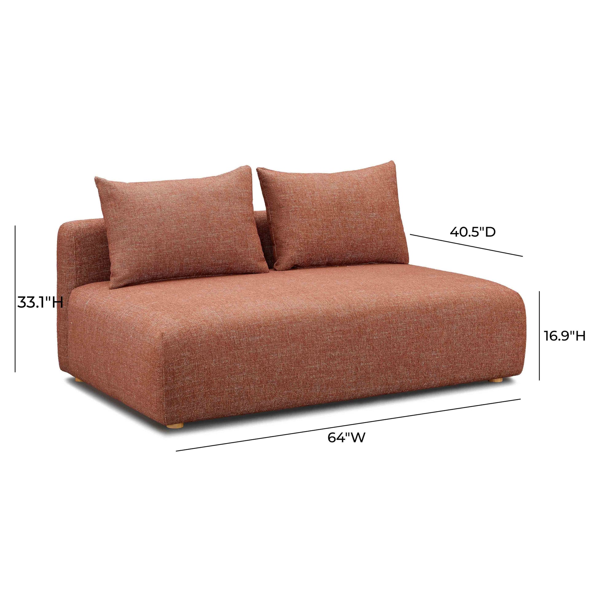Hangover Modular Loveseat - Valyouweho