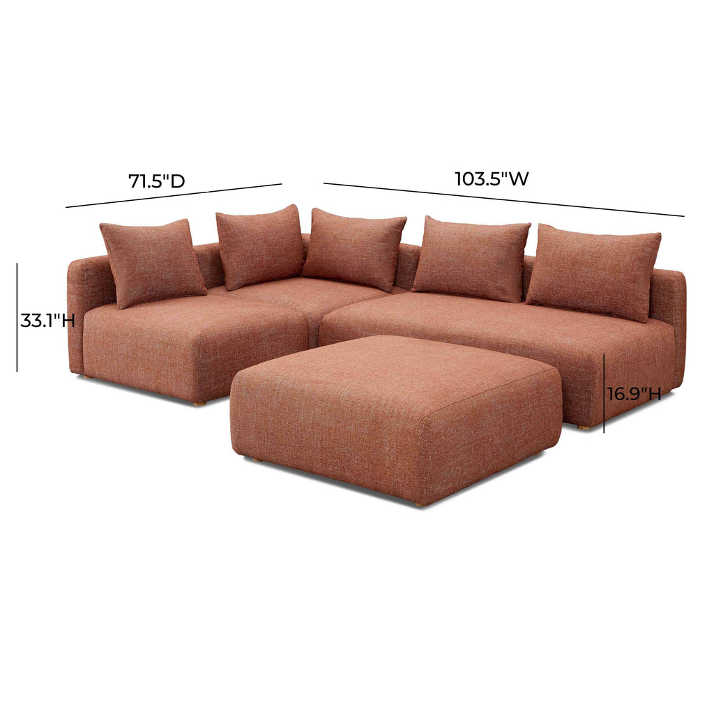 Hangover Chaise Sectional - Valyouweho