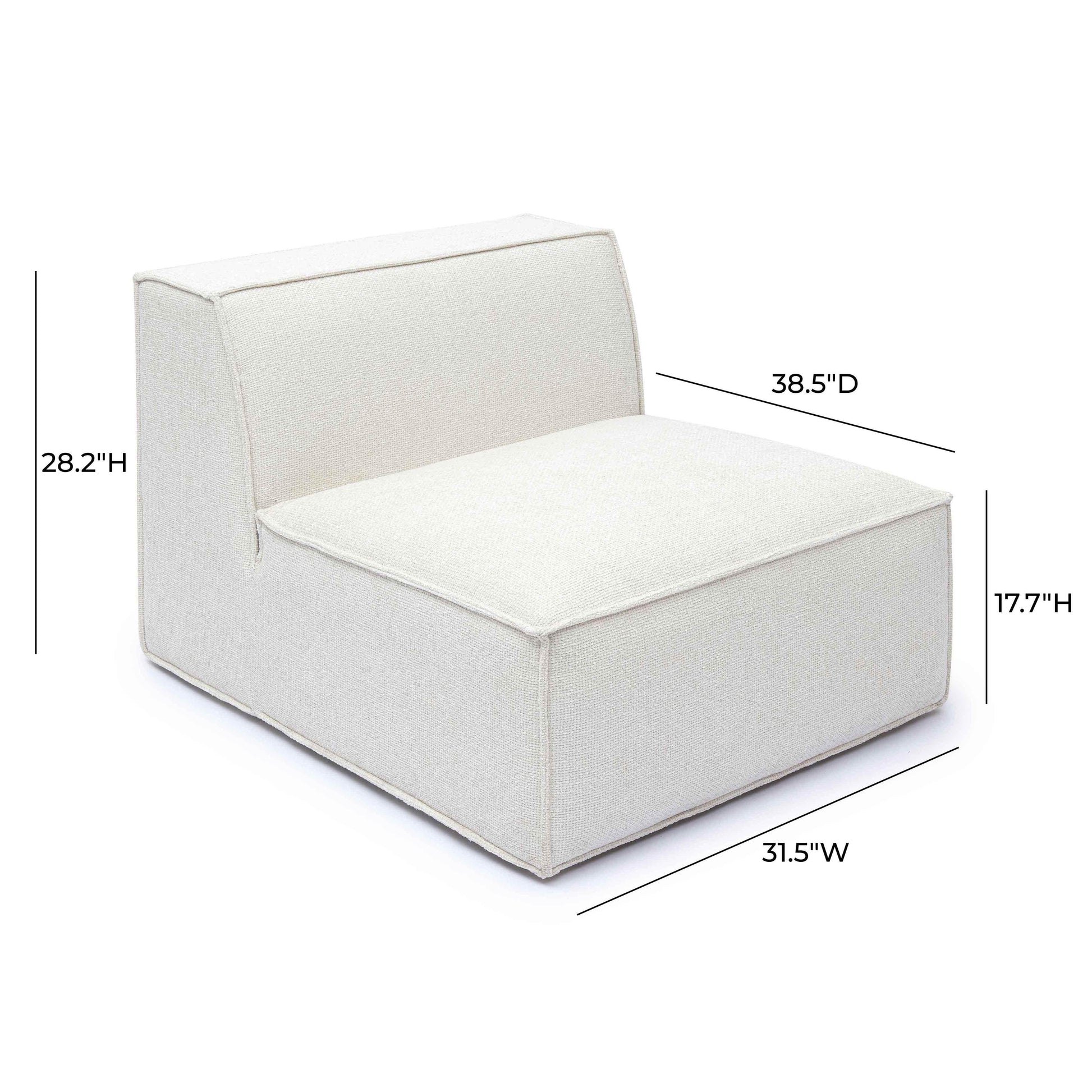 Mindy Armless Chair - Valyouweho