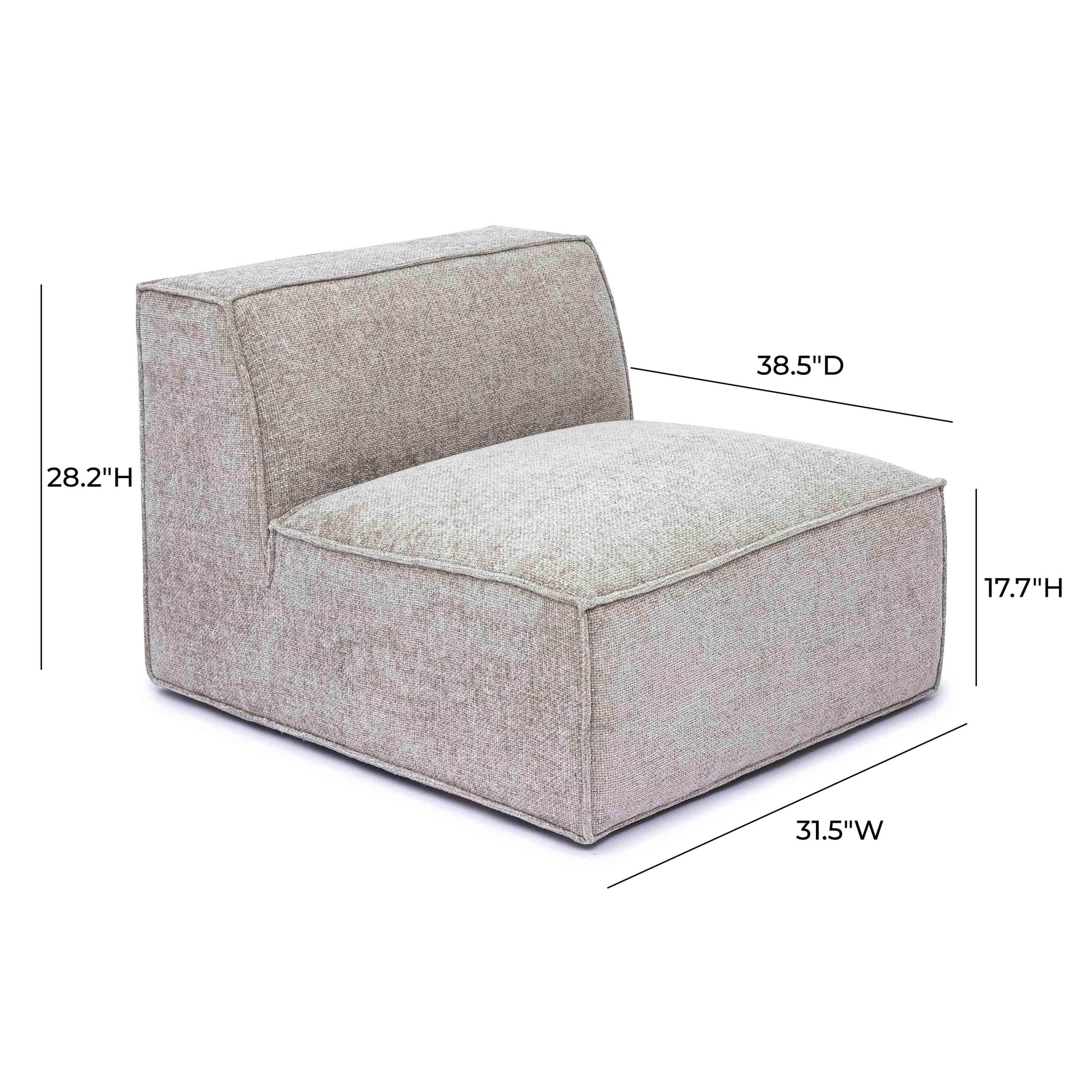 Mindy Armless Chair - Valyouweho