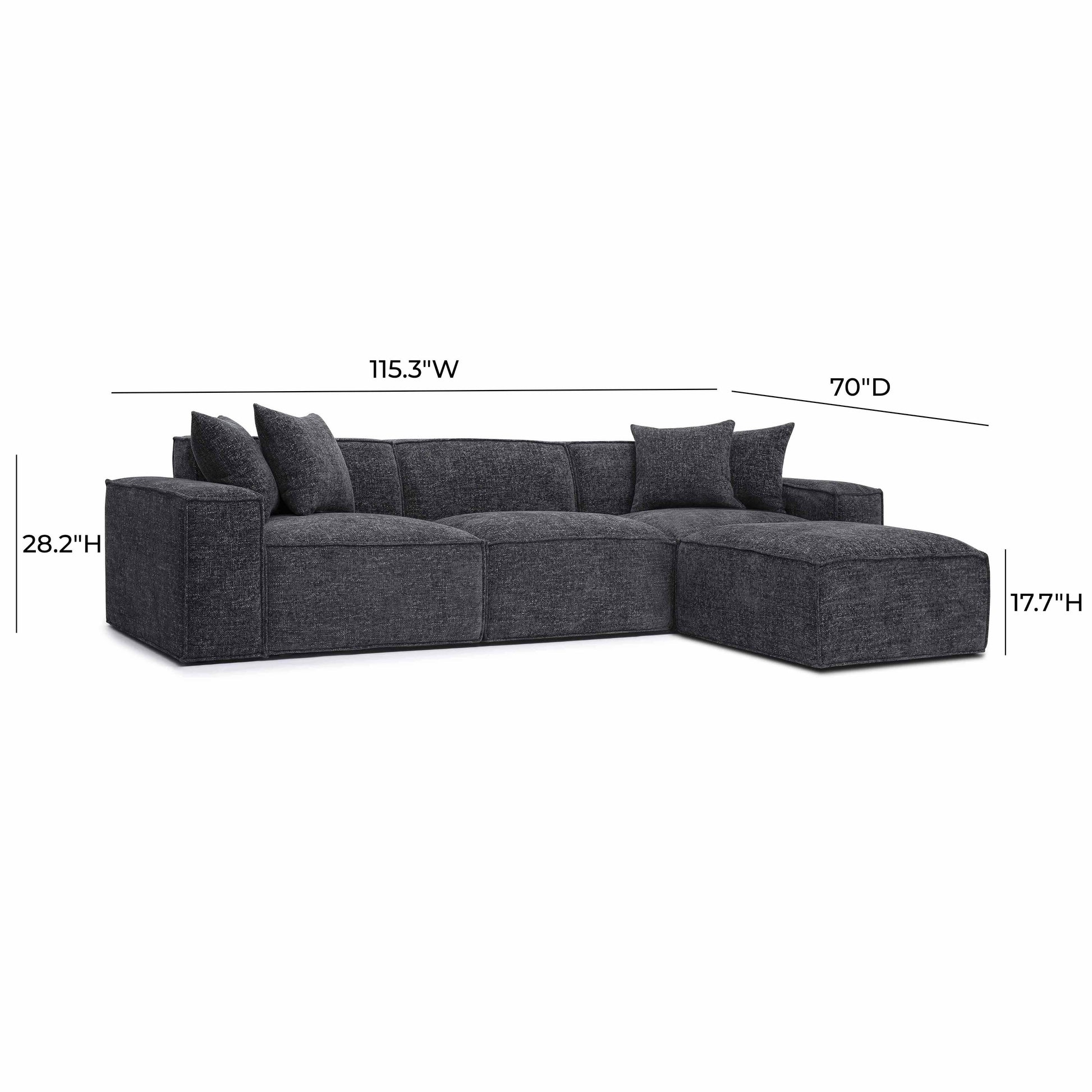 Mindy Sectional - Valyouweho