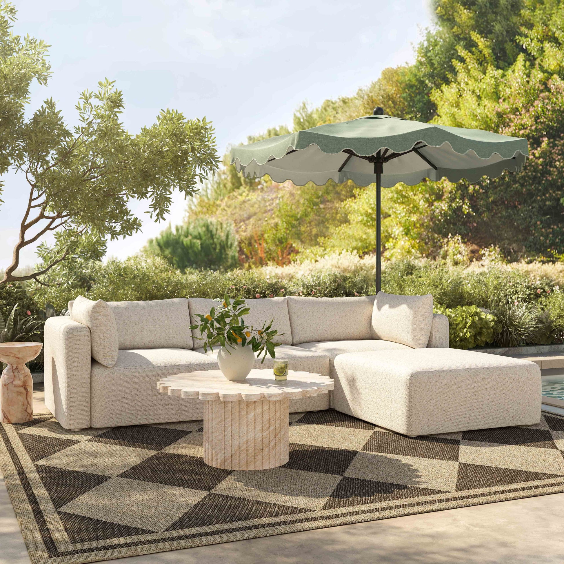 Hangover Outdoor Ottoman - Valyouweho