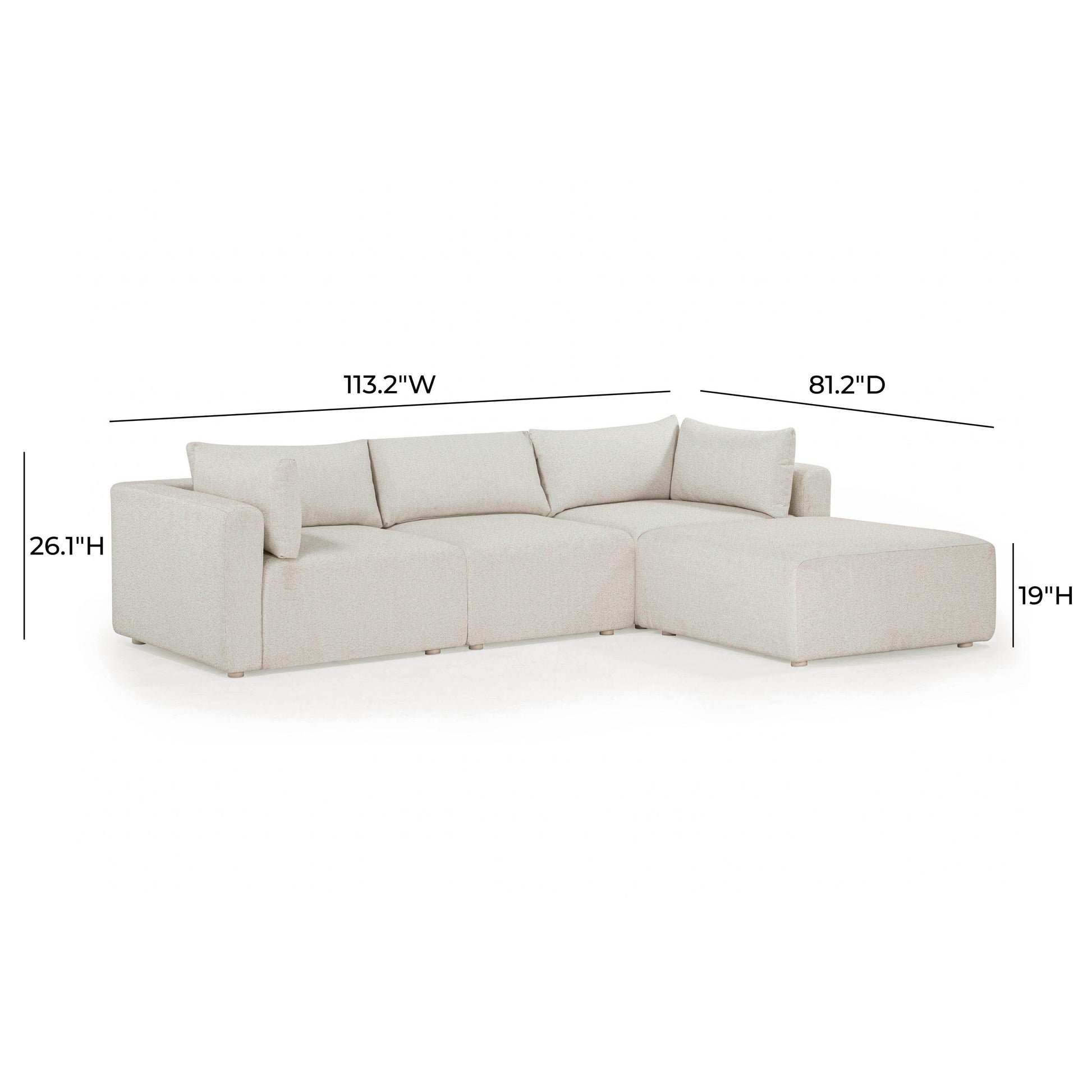 Hangover Outdoor Sectional - Valyouweho
