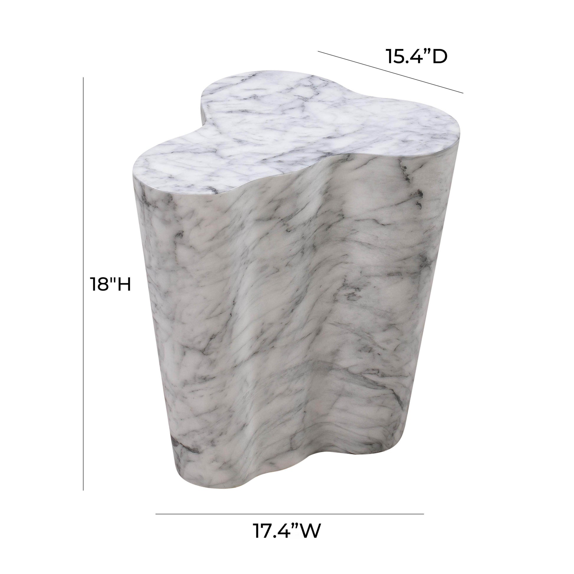 Slab Concrete Side Table - Valyouweho