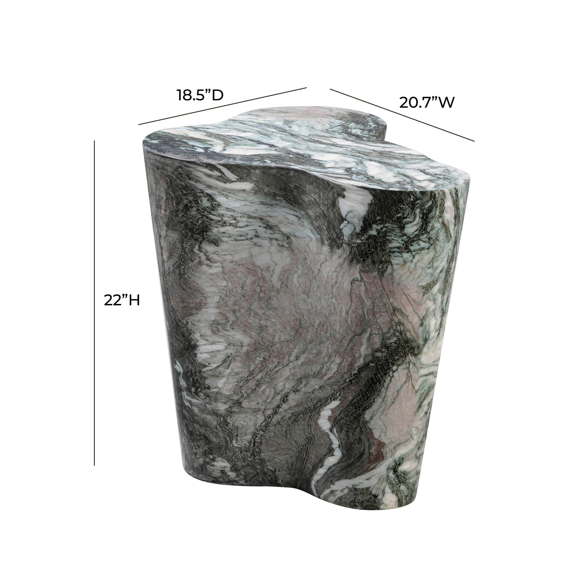 Slab Concrete Side Table - Valyouweho