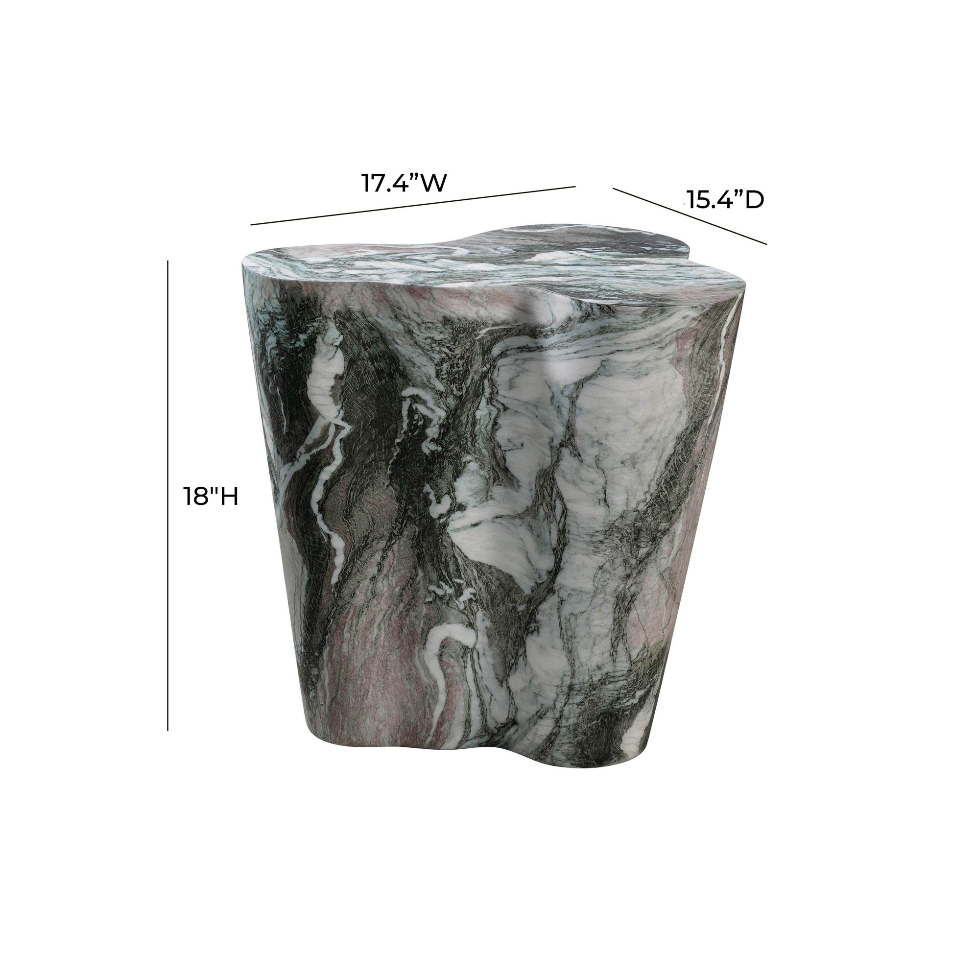 Slab Concrete Side Table - Valyouweho