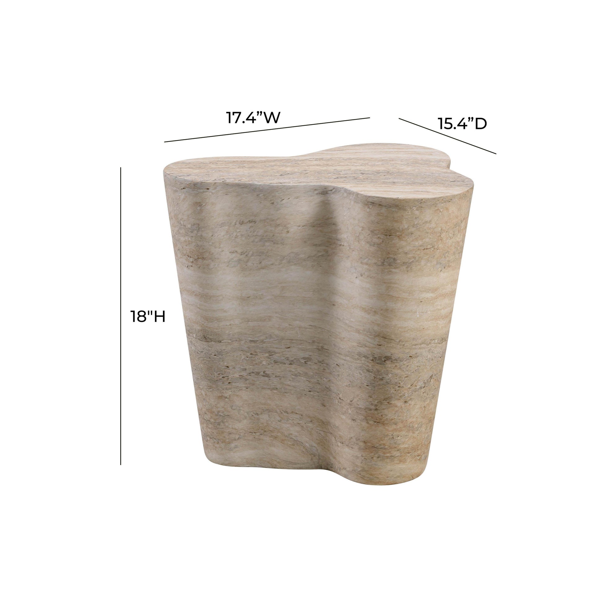 Slab Concrete Side Table - Valyouweho