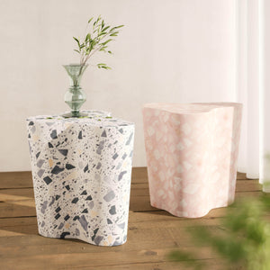 Slab Terrazzo Side Table - Valyouweho