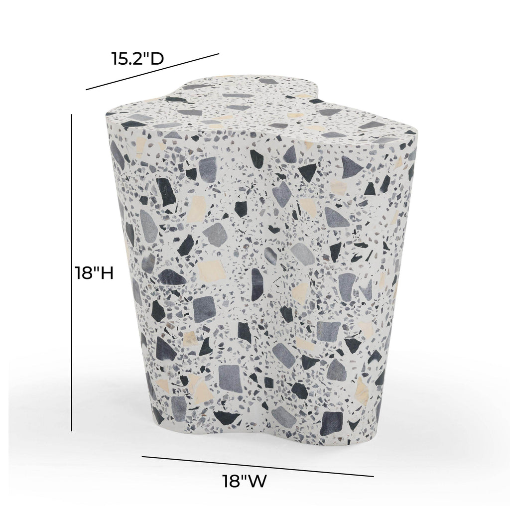 Slab Terrazzo Side Table - Valyouweho