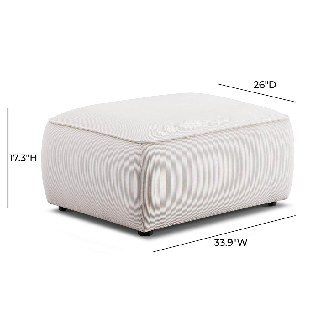Travie Modular Ottoman - Valyouweho