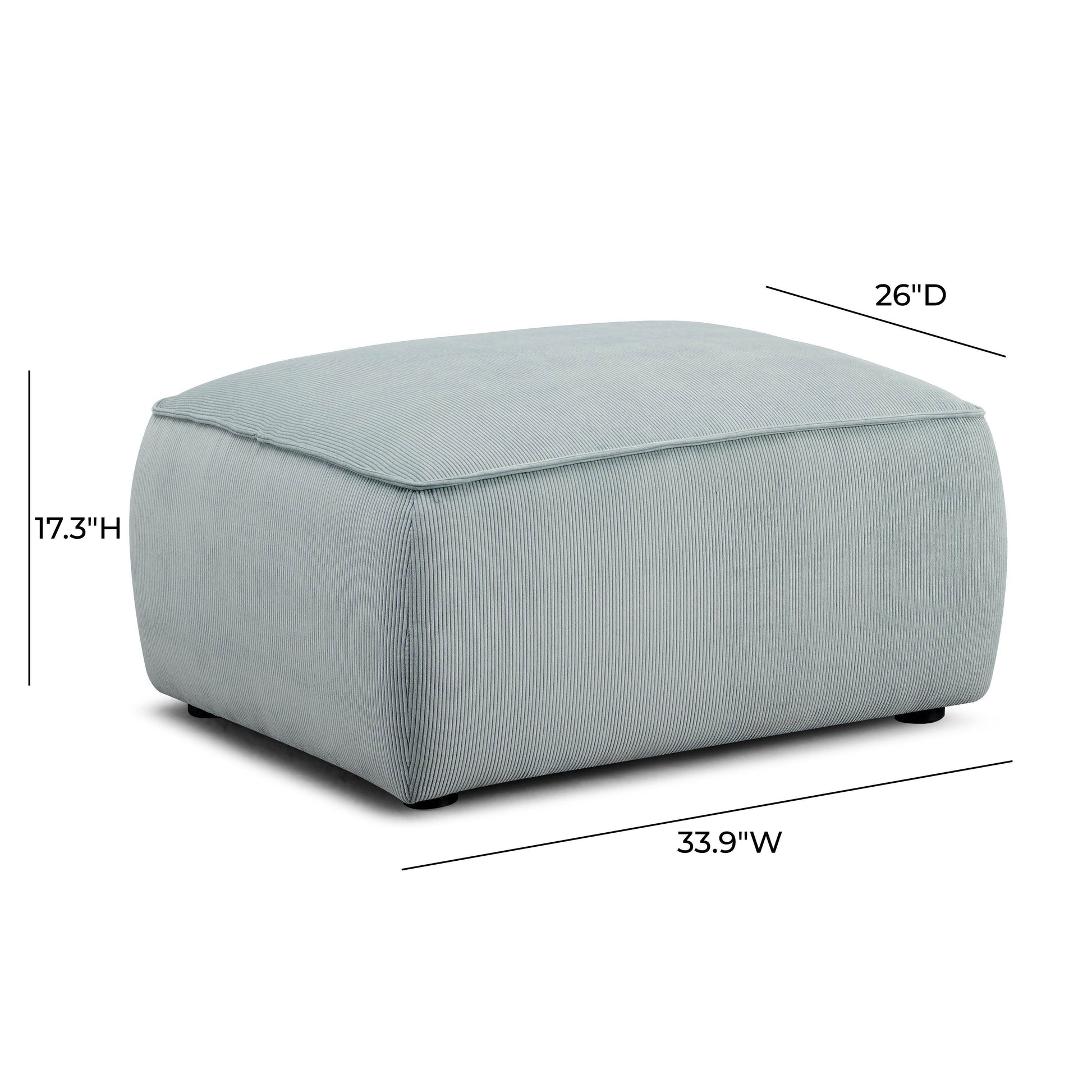 Travie Modular Ottoman - Valyouweho