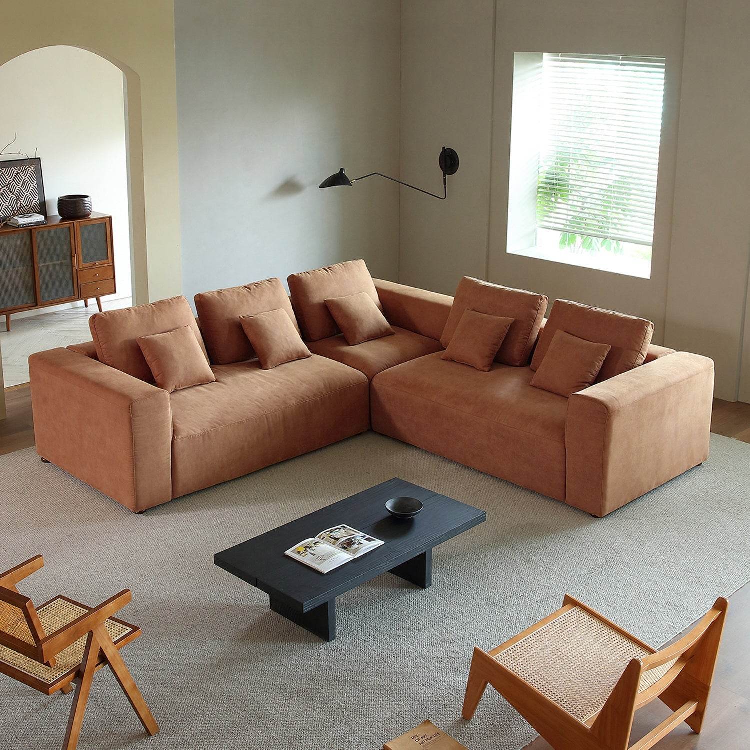 The 5th Closed L Sectional - Valyouweho