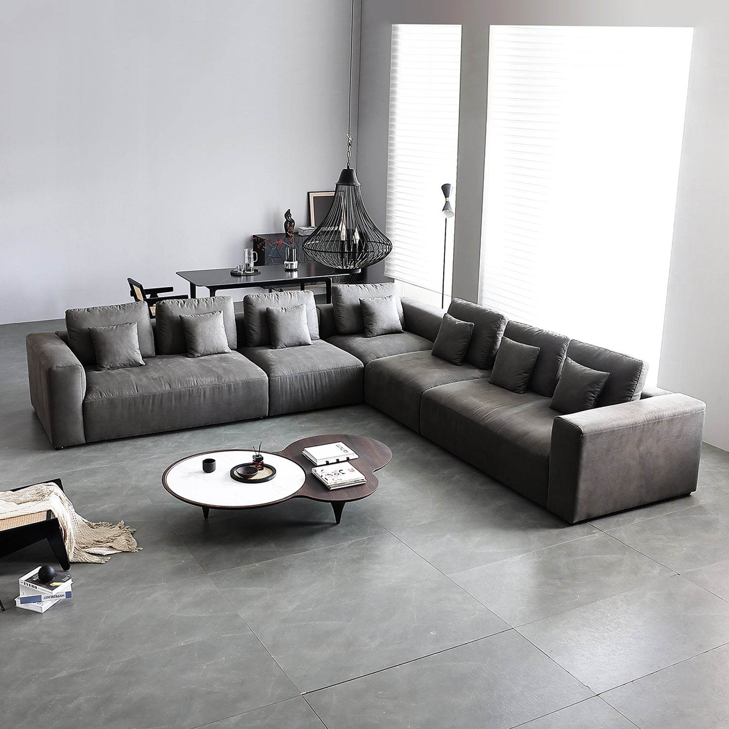The 5th Closed L Sectional - Valyouweho