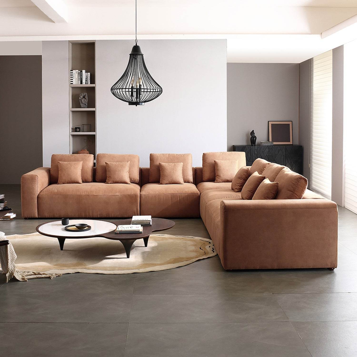 The 5th Closed L Sectional - Valyouweho